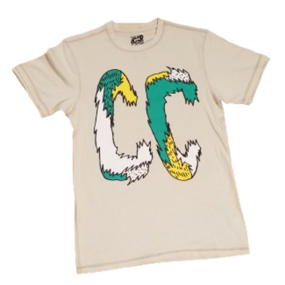 Counter Culture Other - Counter Culture Vintage Skateboarding T-Shirt Men's Medium | Beige Green CC Logo